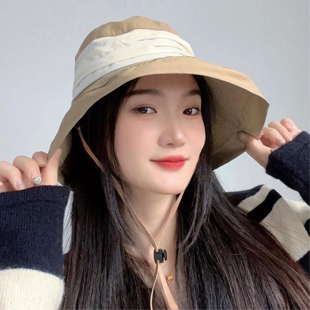 모리스 여성 와이어챙 버킷햇 브라운