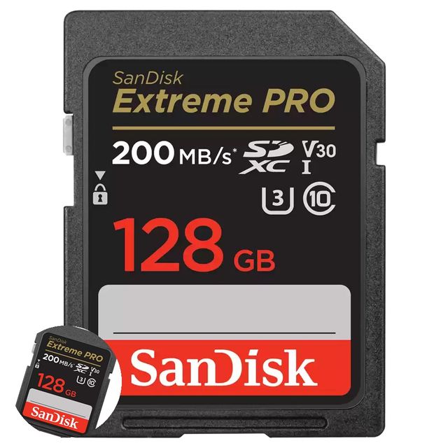 휴대용메모리카드 휴대메모리카드 Extreme PRO SD UHS-I 128GB 메모리카드