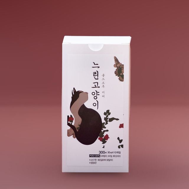 느린고양이 스틱커피 1박스 콜드브루원액