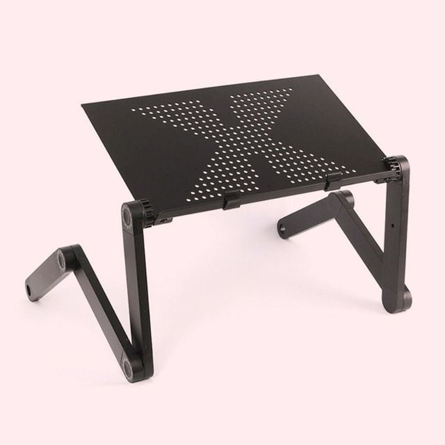 관절접이식 노트북 베드테이블 42x26cm 블랙