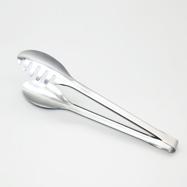 일본산 타나베 스텐 샐러드 집게 25cm - 이미지 1