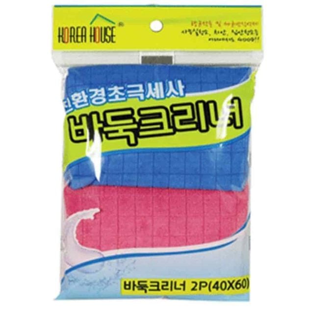크리너 40x60 2p 세차타월 초극세사타올 세차걸레 유리걸레