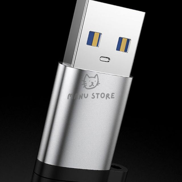 USBTOC USB젠더 C타입 to USB A 3.0 OTG젠더 실버