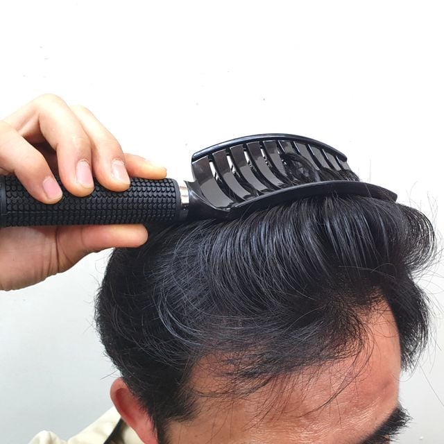 젖은머리빗 젖은머리 드라이 헤어 브러쉬 - 이미지 5