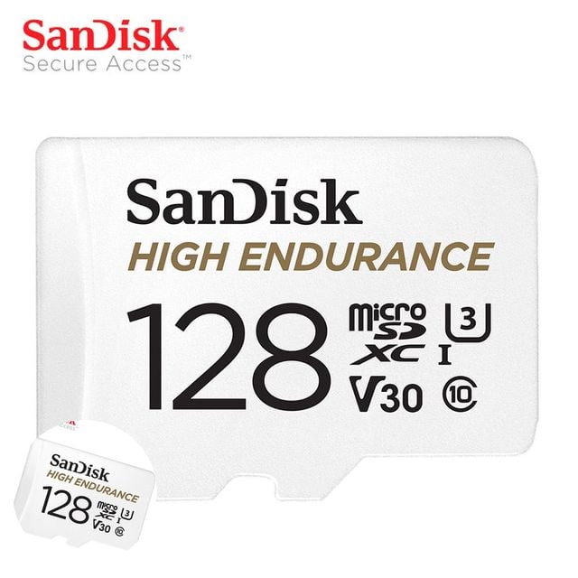 소형메모리카드 데이터저장SD카드 고내구성 비디오 모니터링 microSD카드 128GB