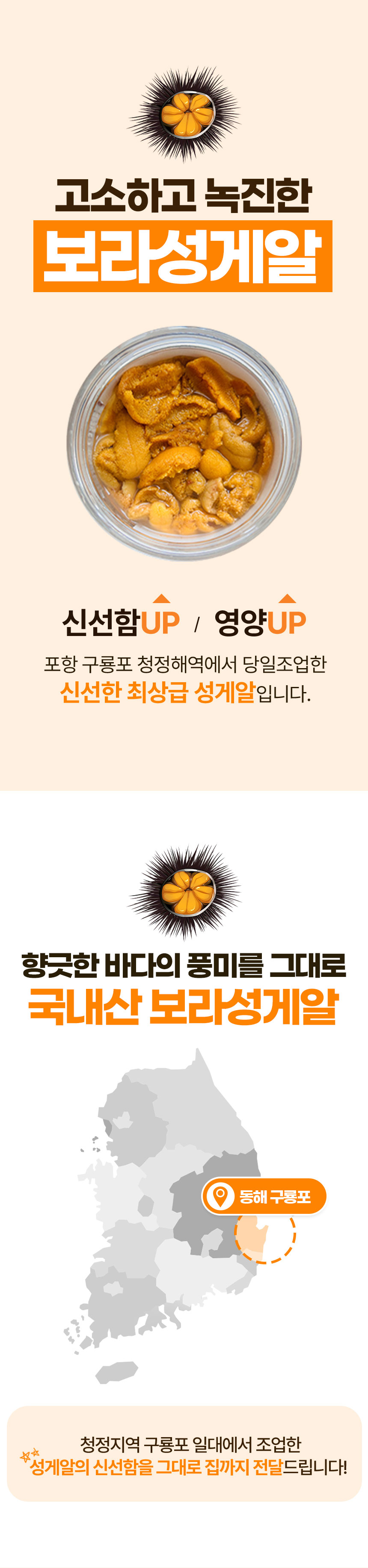 성게알,생물우니,제철성게알,국내산성게알,보라성게알,손질성게알,산지직송