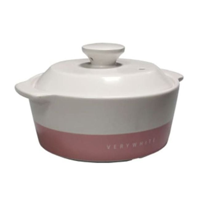 베리화이트 인덕션 뚝배기 찌개 도자기 냄비 16cm 730ml
