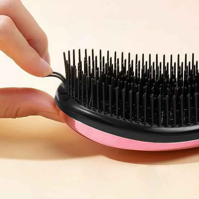 휴대용빗 헤어브러쉬 마사지빗 - 이미지 1