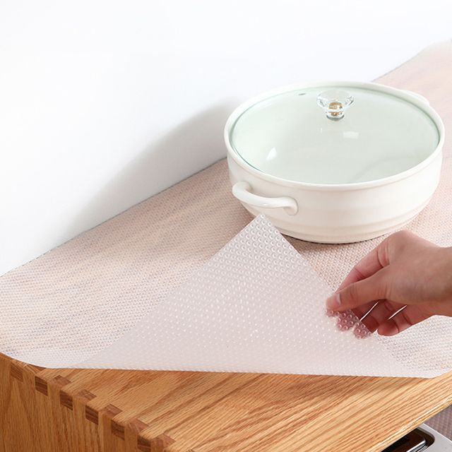 오염방지 잘라쓰는 주방서랍 위생 3p 50x150cm 매트 시트 신발장 싱크대 미끄럼방지 - 이미지 4