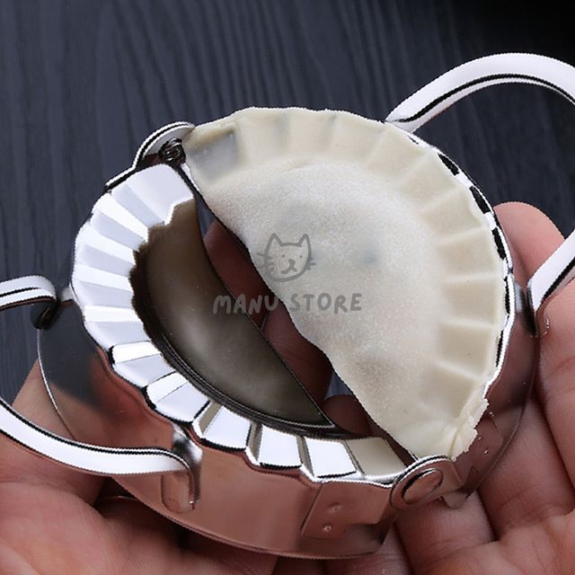스텐 만두틀 7.5cm, 만두 만들기 모양틀