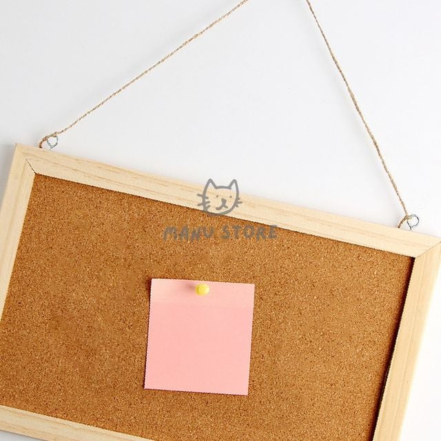 컴퓨터메모판 코르크판 메모판 30x20cm