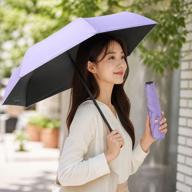 자외선차단 양우산 143g 초경량 미니 암막 양산 휴대용 자외선 차단 우산