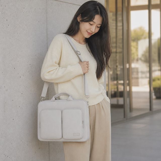 파우치 가방 숄더백 크로스백 핸드백 켓 수납 라이너 커버 학생 직장인 출근용