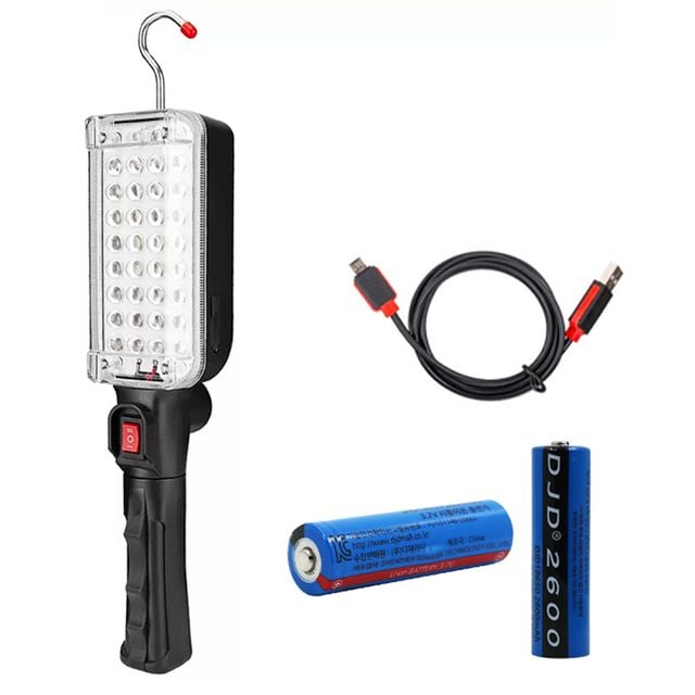 무선 충전식 LED 손잡이 작업등 조명 캠핑 실내등 - 이미지 1
