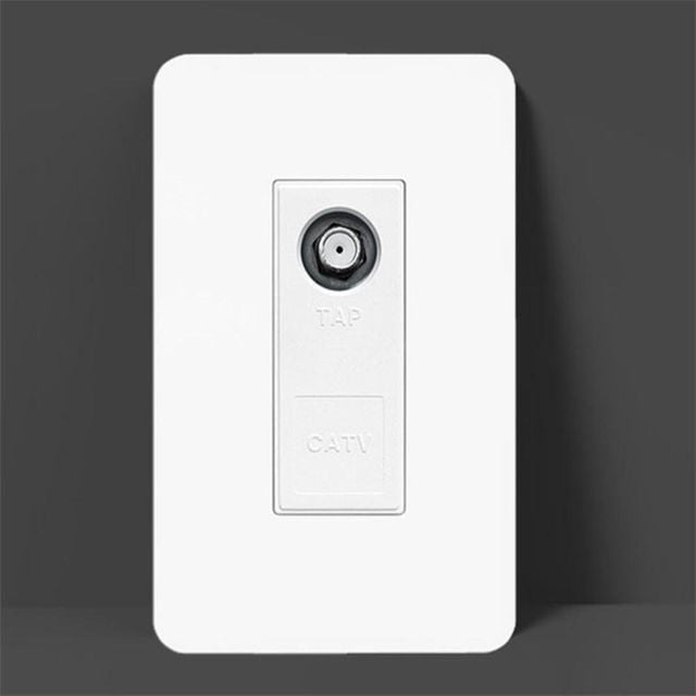 베뉴 CATV유니트 2방 10개 통신자재 케이블티비콘센트 통신공사자재