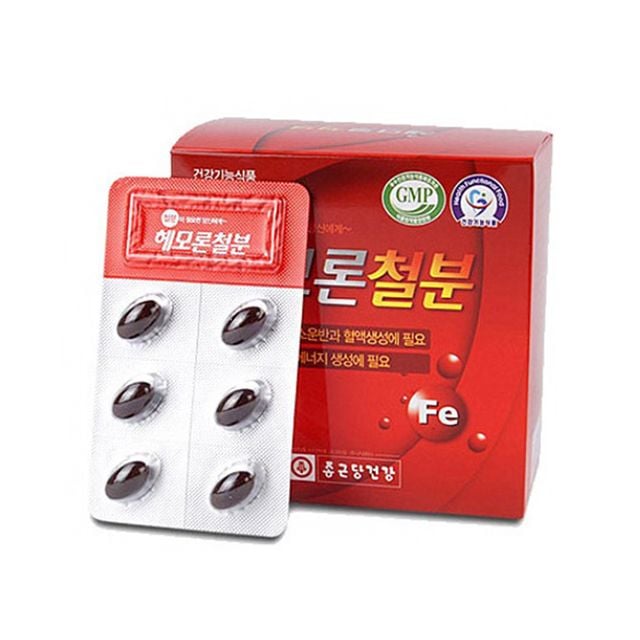 종근당건강 헤모론철분 (120캡슐)