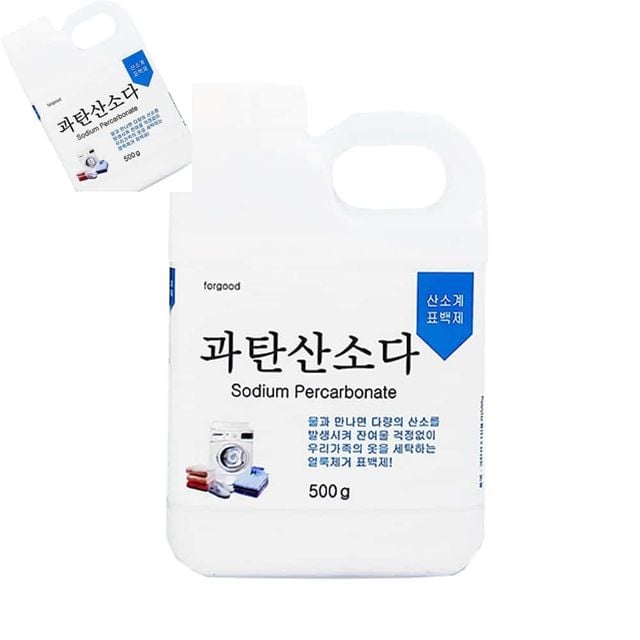 과탄산소다 세탁 표백제 500g 과탄산소다세제빨래용 찌든때제거 세제 과탄산소다청소용