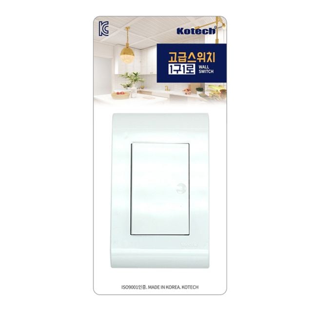 코텍 고급스위치 1구 (5334) - O