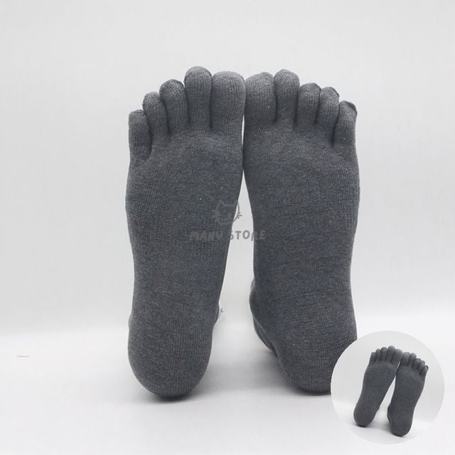 여성등산양말 장목발가락양말 여성용 발가락 장목양말 진회색 5켤레