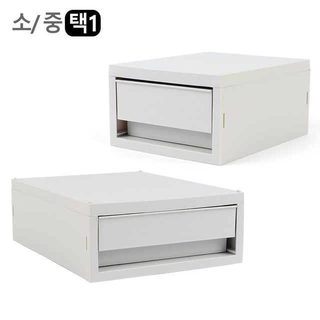 시스맥스 뉴트로 소품박스 1단 - 이미지 1