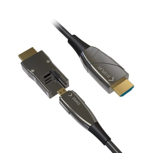 HDMI 2.0 Micro HDMI 분리형 리피터 광 케이블 10M