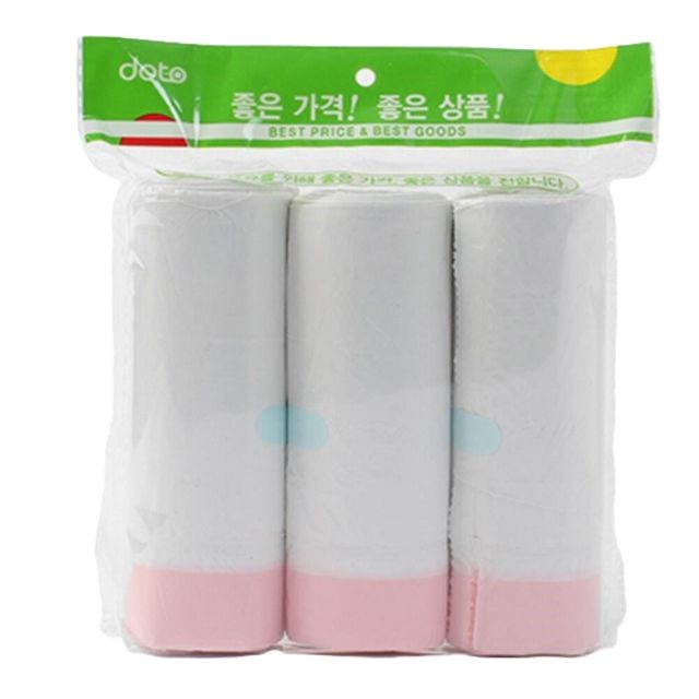 고양이 화장실 봉투 3롤 세트 114x45cm 고양이배변봉투 고양이배변처리 고양이모래봉투