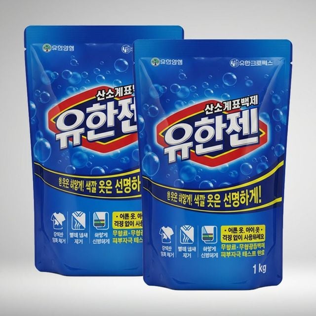세탁용 산소계 표백 가루 2킬로그램세트