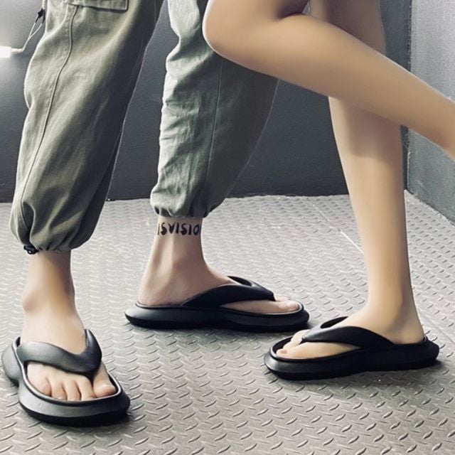 커플 쪼리 비치슬리퍼 여행 휴가 물놀이 바캉스 슈즈