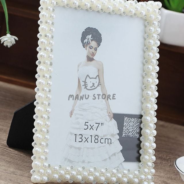 프렌치인테리어 아기사진액자 사진 액자 5x7