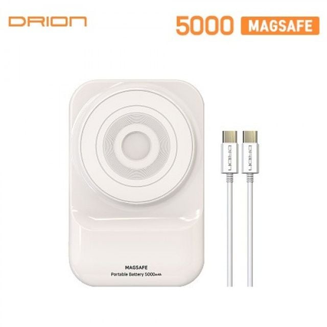 드리온 to C 보조배터리 5000mAh 후니케이스 맥세이프 - 휴대용 고속 충전 배터리