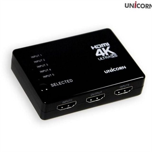 고해상도 5 포트 hdmi 분배기 멀티 4k hdmi 셀렉터 스위치