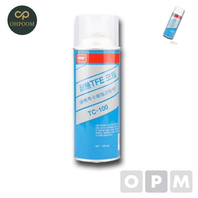 알루미늄코팅스프레이 세라믹내열스프레이 TC 100 내열TFE COAT420ml