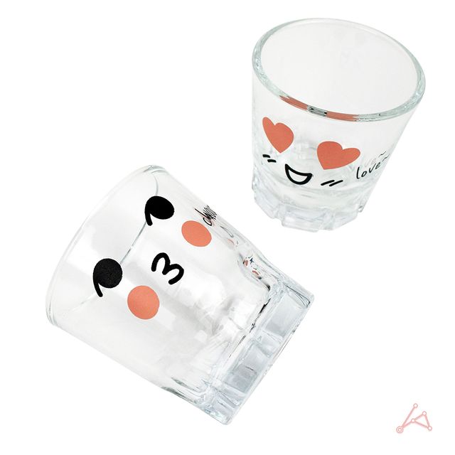 소주잔 4p 투명소주잔 귀여운소주잔 - 이미지 3