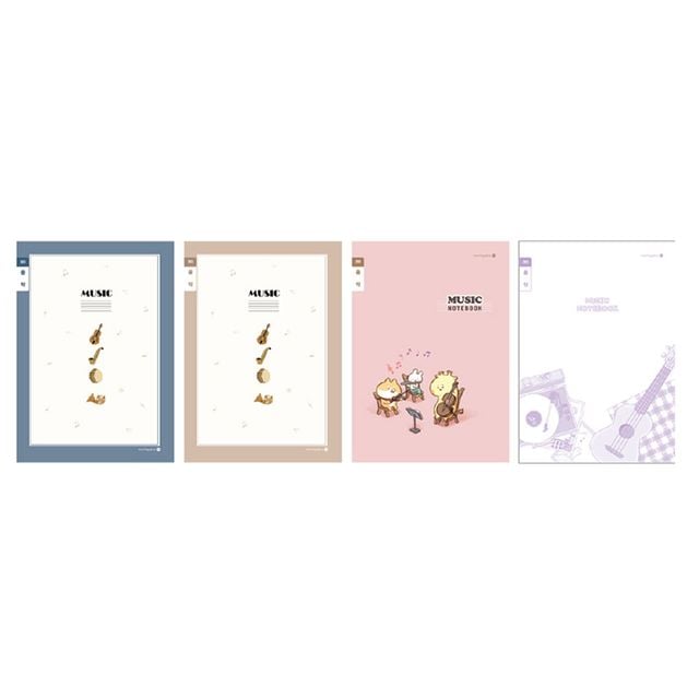 초등학생 3-6학년 음악칸 (22) 노트 X10개 여아 남아