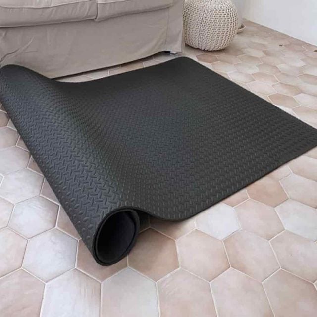 롤매트 235x115mm 화이트 거실바닥매트 층간소음방지매트 테라스매트 바닥보호매트
