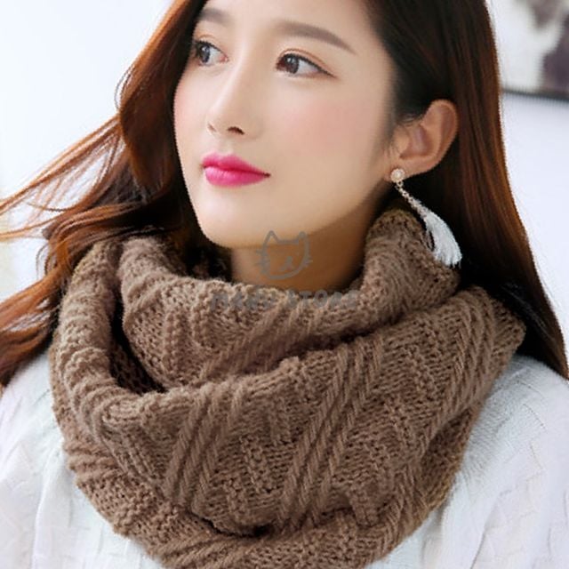 방한용품 도톰한머플러 넥워머 여성용