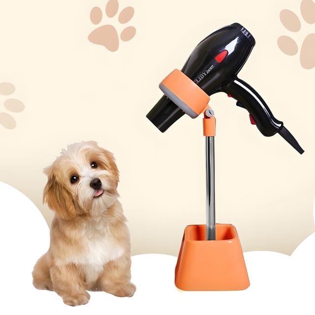 애완동물 헤어 드라이어 스탠드 강아지 고양이 드라이 거치대 높이조절
