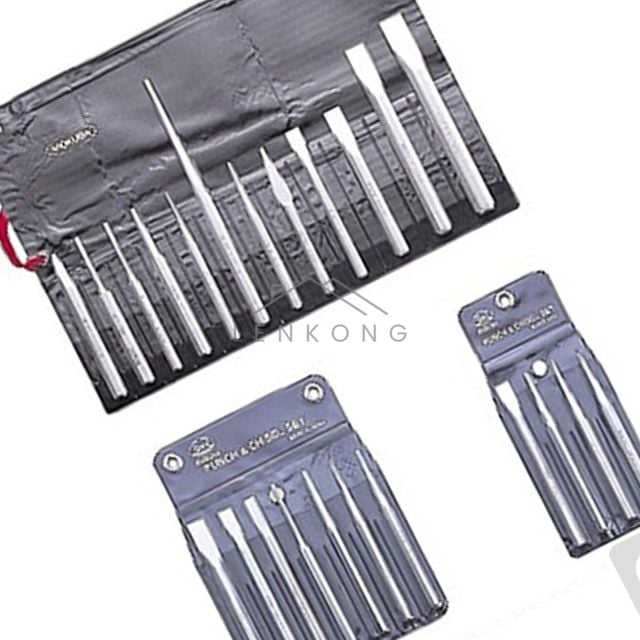 커팅치셀 다가네 치셀펀치세트 12PCS