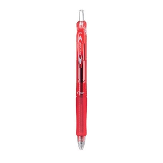 파일럿 아크로볼 유성볼펜 0.5mm 레드, 노크식 사무용 - 이미지 1