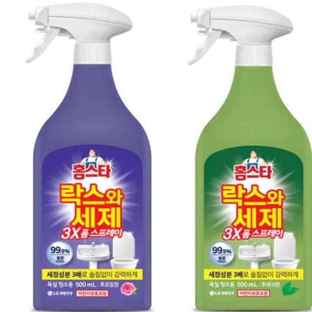 락스세정제 500ml 욕조클리너 욕실세제 세면대클리너 변기세정제