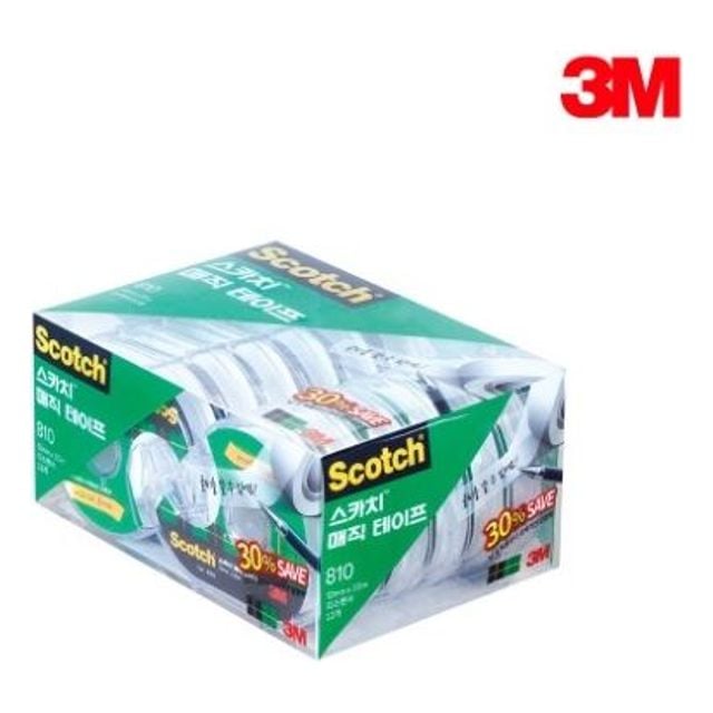 3M 매직테이프 12개입 12X20m 810D-12