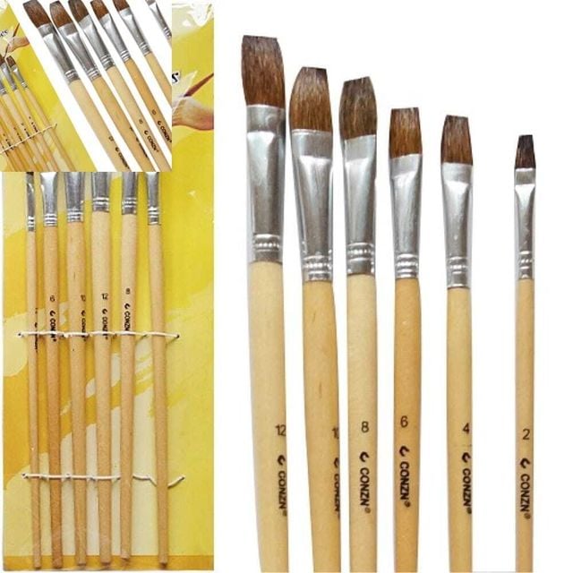 아동미술붓 채색붓 휴대용 어린이그림도구 수채화용품 그림붓 물감붓 화방붓 공예붓