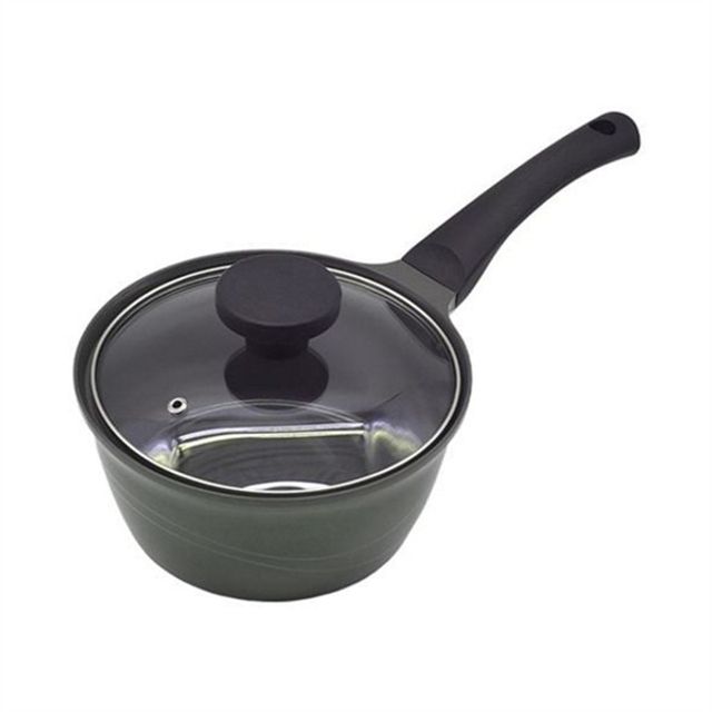 인덕션 편수 냄비 세라믹 편수 냄비 알루미늄 다용도 이유식 라면 쿡웨어 캠핑용 논스틱 레인지 뚝배기