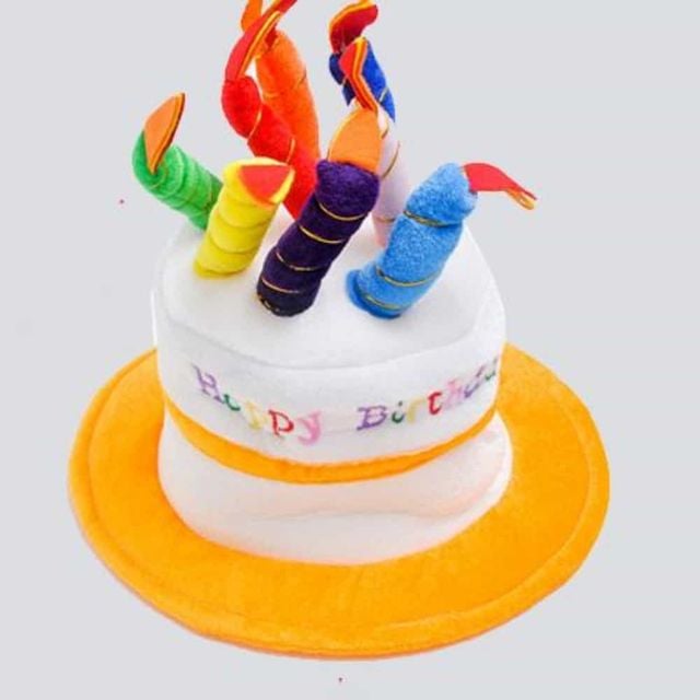 고급생일케익모자 웃긴소품 생일축하용품