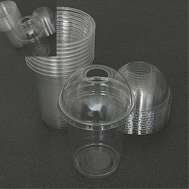 쿨러 아이스컵 14oz 10Set 일회용아이스컵 슬러시컵 슬러쉬컵 투명커피컵