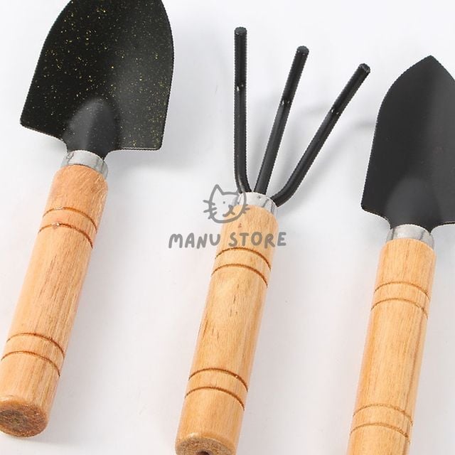 농기구곡괭이 갈퀴 미니 모종삽 세트 18cm