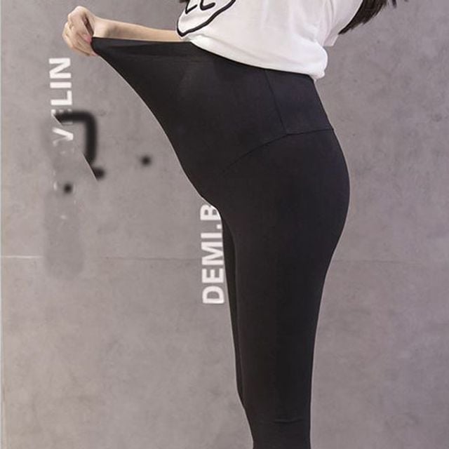 편한 임부 레깅스 얇고 시원한 7부 스판바지