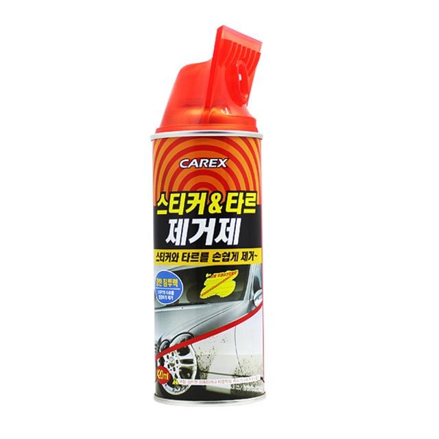 카렉스 스티커 타르제거제 자동차전용 점착물질 차량도장 보호