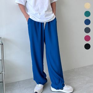 남성 데일리 허리 밴딩 와이드 팬츠 - 편안한 착용감 - 이미지 2