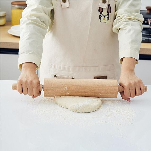 너도밤나무 반죽 제빵용 밀대 대형 작업용 반죽밀대 가정용